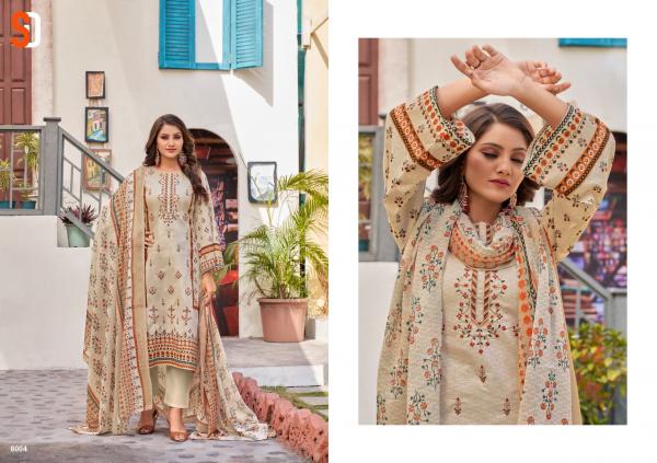 Shraddha Bin Saeed Lawn Collection Vol 8 Pakistani Suit